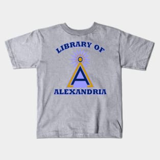 Library of Alexandria Kids T-Shirt